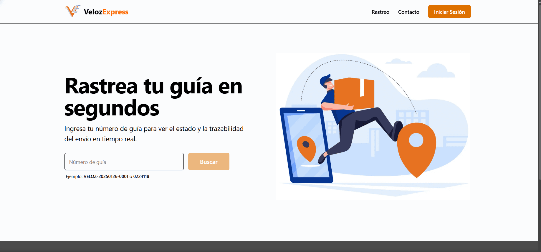 Proyecto Veloz Express Tracker